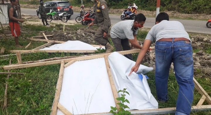 APK Calon Gubernur Jambi di Sarolangun Disapu Bersih, APK Fasha AJB dan Safrial Dibiarkan