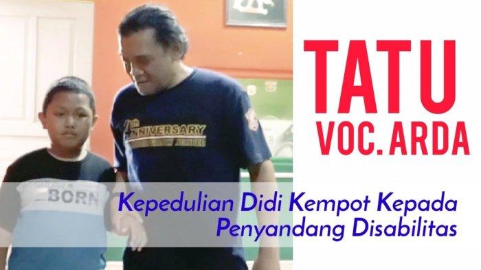 Ingat Masa Susah, Didi Kempot Ajak Ardha Rekaman, Anak Disabilitas yang Buatnya Terharu di Panggung