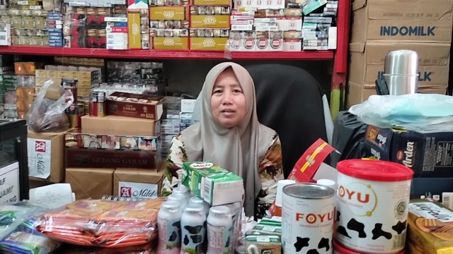 Stok Habis, Pedagang di Pasar Atas Sarolangun Sudah Tiga Hari Tak Jual Minyak Goreng