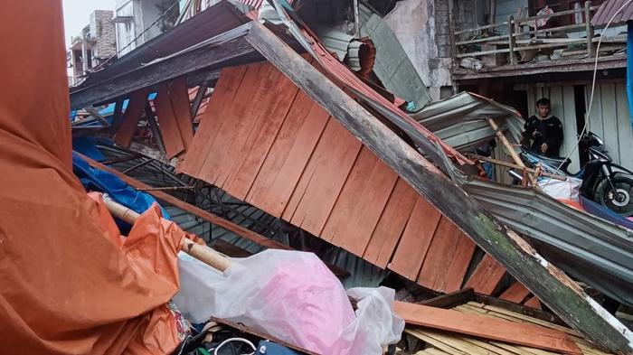 109 Rumah Terdampak Puting Beliung di Kerinci, Lima Orang Luka-Luka