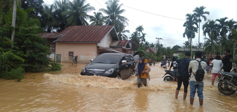 Ada 10 Desa di Kecamatan Pauh Sarolangun Menjadi Langganan Banjir