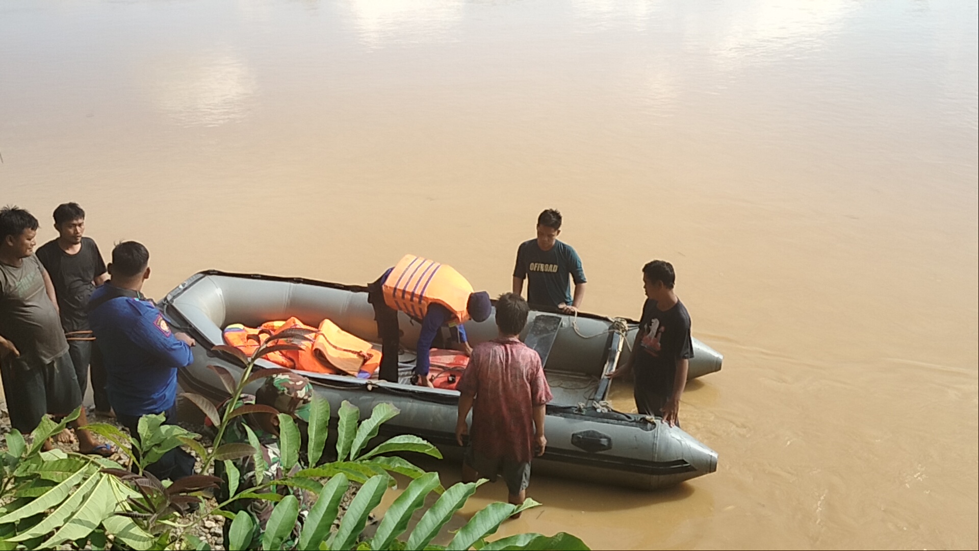 Santri Pondok Pesantren di Sarolangun Tenggelam di Sungai Batang Asai, Sampai Kini Belum Ditemukan