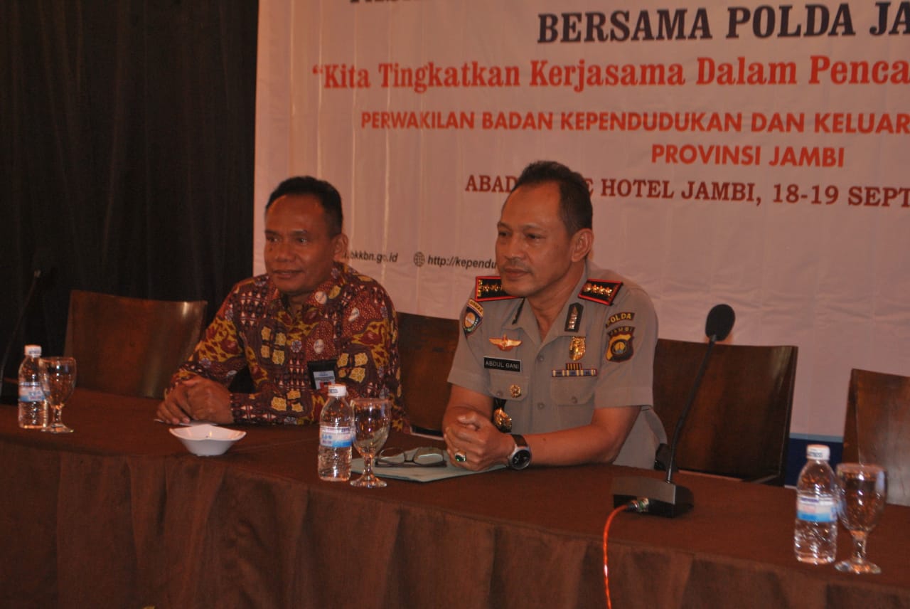 BKKBN Gelar Pertemuan Strategis KB MKJP dengan POLDA Jambi