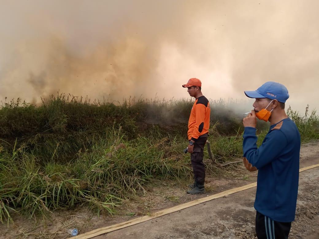 Jadi Darurat Karhutla, Pemkab Tanjab Timur Naikkan Status Karhutla, Dirikan 5 Posko di daerah Rawan