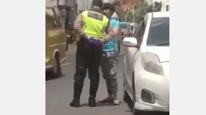 Nasib Oknum Polisi Lalu Lintas yang Ludahi dan Minta Uang ke Pengendara, 'Dibuang' Dari Medan