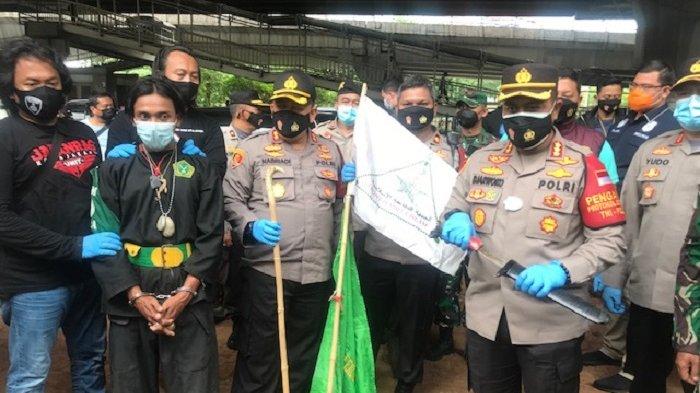 Buntut Aksi 1812: Polisi Tangkap 455 Orang, 7 Pembawa Senjata Tajam dan Narkoba Jadi Tersangka