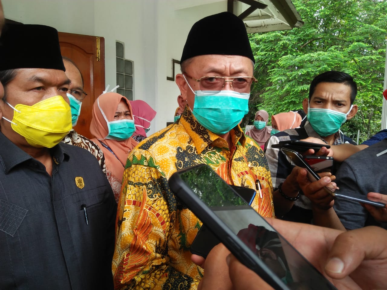 Musrenbang di Sarolangun, Semua Tamu Undangan Termasuk Bupati Gunakan Masker