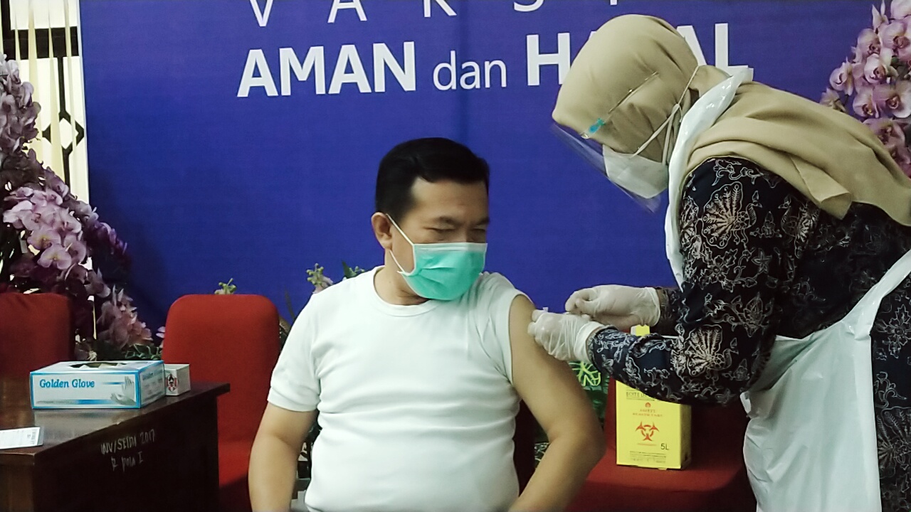 Sudah 1.123 orang Warga Merangin Divaksin Covid-19