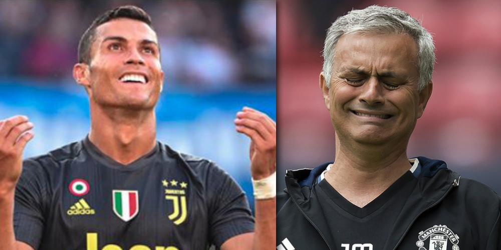 Rumor! Cristiano Ronaldo Reuni dengan Jose Mourinho di AS Roma usai Berseteru di Manchester United