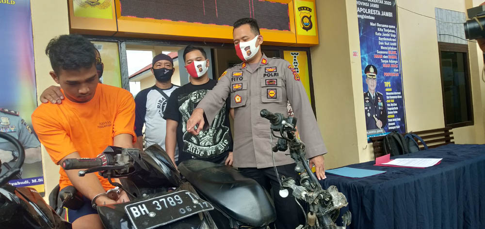 Raffi Beraksi Sendirian Setiap Dini Hari, Hasilnya 4 Motor Dicuri dalam 2 Bulan, Begini Modusnya