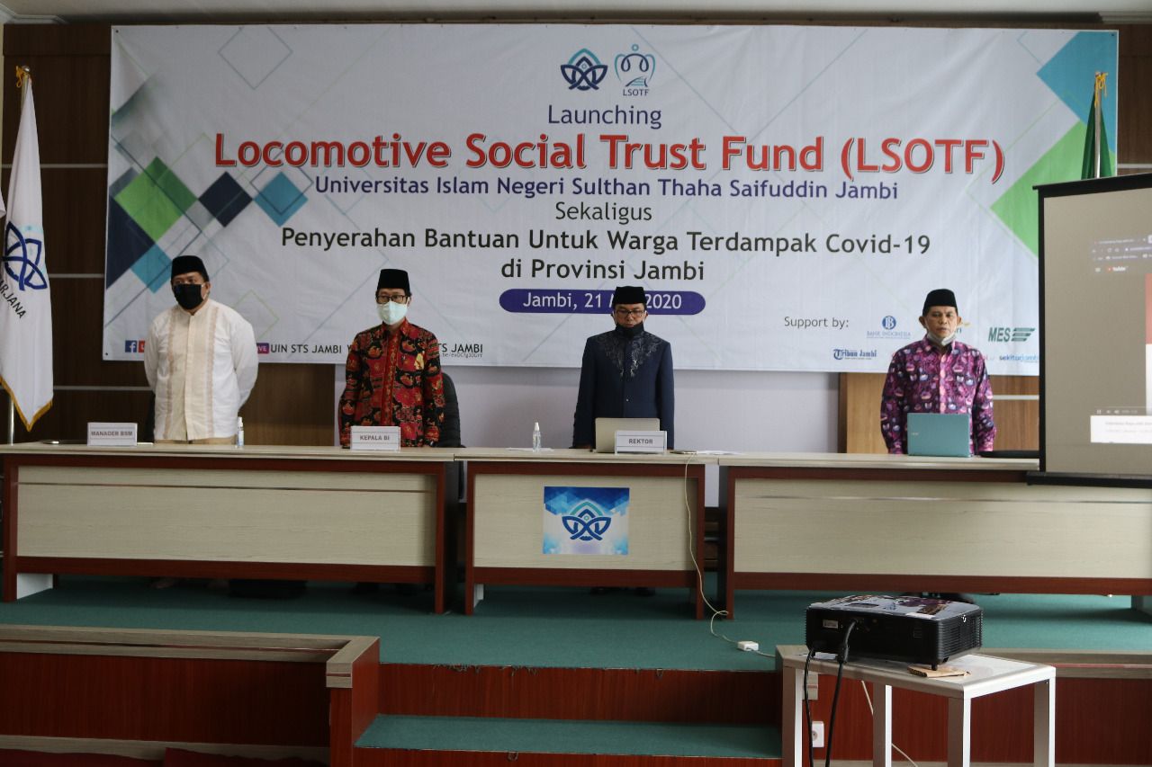 UIN STS Jambi Launching LSOFT, Prof H Su’aidi: LSOFT adalah Sebuah Lembaga Sosial