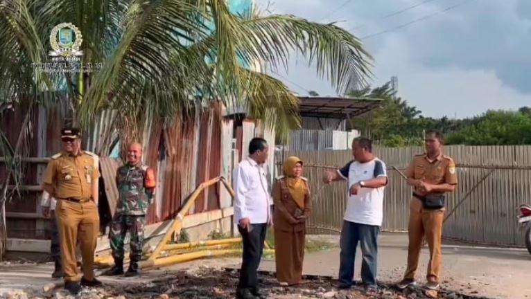 Jembatan Sari Bakti Dibangun Ulang, Aspirasi Dewan Yang Berbuah Nyata