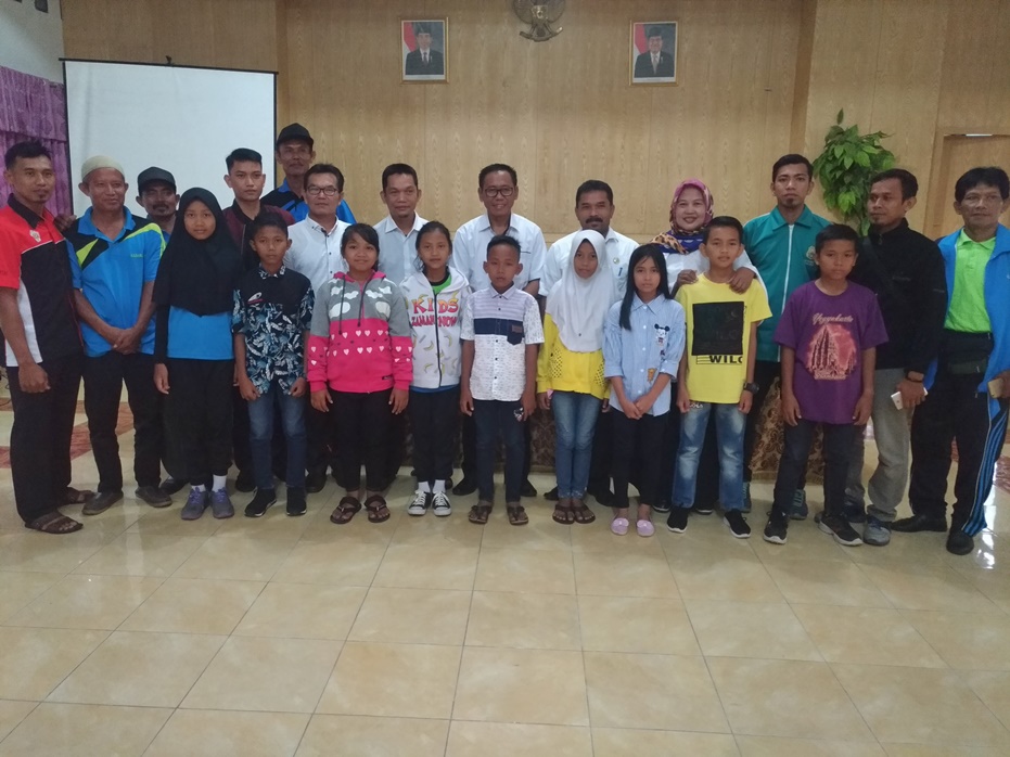 Kontingen O2SN Tanjab Timur Berangkat ke Jambi, Kadis Beri Arahan