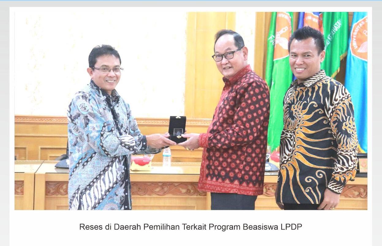 Direktur Beasiswa LPDP dan Anggota Komisi XI DPR RI Gelar Sosialisasi di Kampus Universitas Jambi