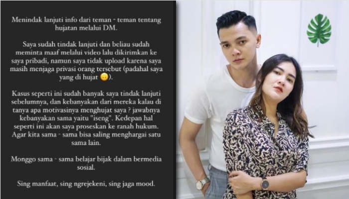 Dory Harsa Dihujat Netizen di DM Instagram, Ini Balasan Bijak Suami Nella Kharisma