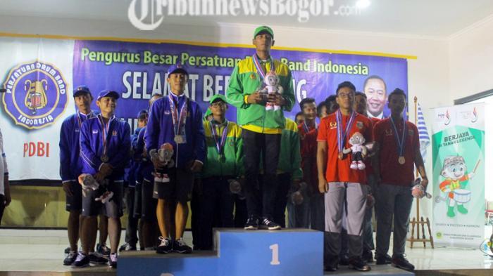 Kontingen Sumatera Utara Raih Emas Pertama dari Drumband Putra