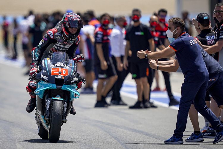 Link Live Streaming MotoGP San Marino Trans 7, Menantikan Penampilan Terbaik Quartararo
