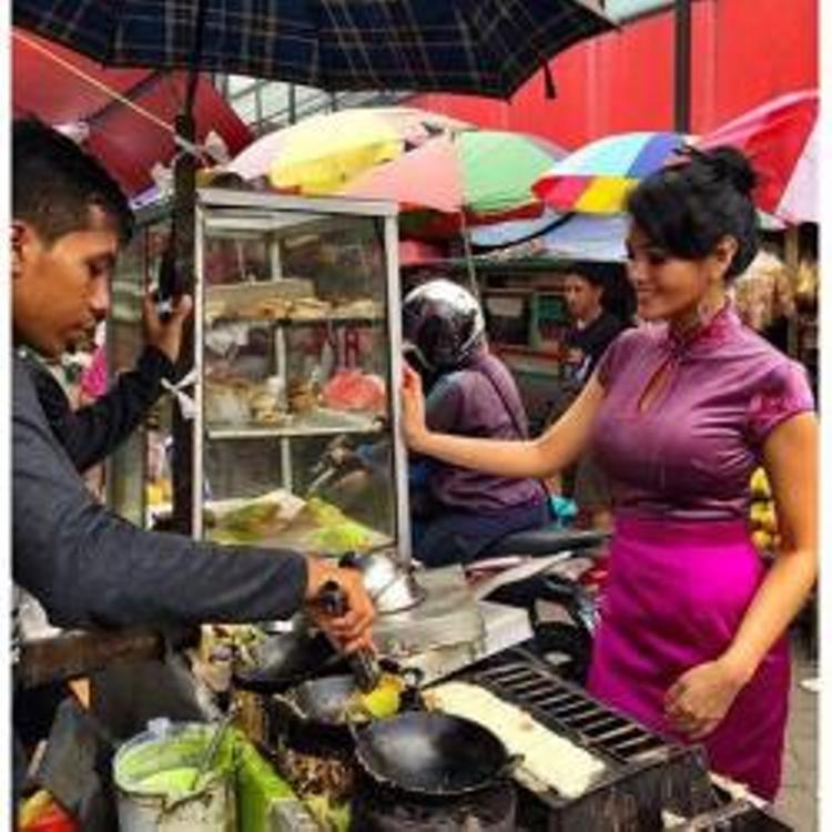 Farah Quinn yang Pernah Sekolah SMPN 7 Jambi, Lagi Ngomongin Sambal