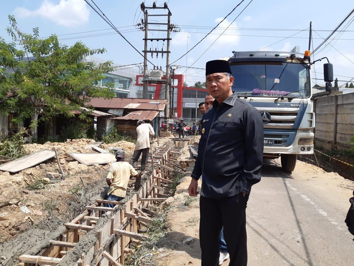 Fasha Salahkan Konsultan, Sidak Pelebaran Jalan Pintu Besi, Ada Bagian Proyek yang Tidak Dikerjakan
