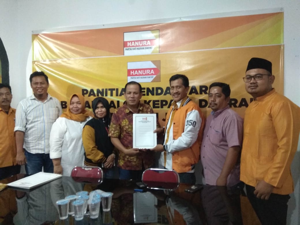 Tim Fachrori Umar Daftar ke Hanura Jambi, Tolak Kaitkan Kedaerahan, Jelang Pilgub Jambi 2020