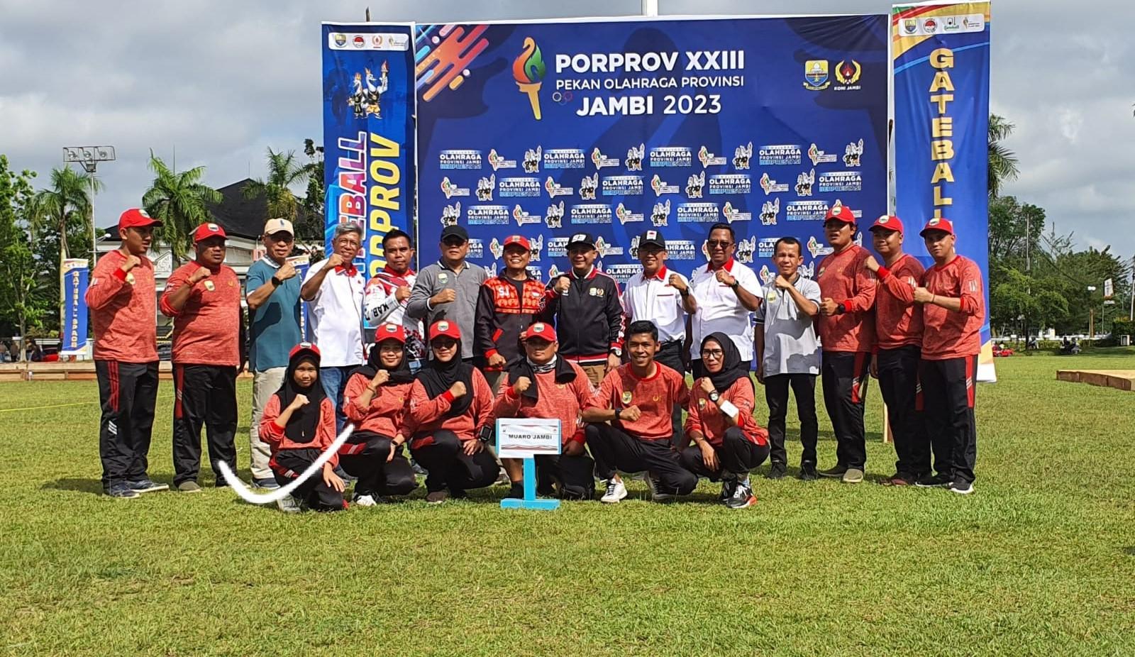 Bermain Apik di Porprov, Tim Gateball Muaro Jambi Raih Juara Umum dengan 6 Medali