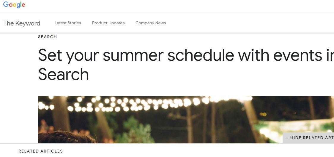 Google akan Resmikan Fitur 'Events' untuk Beli Tiket Konser, Begini Cara Operasionalnya