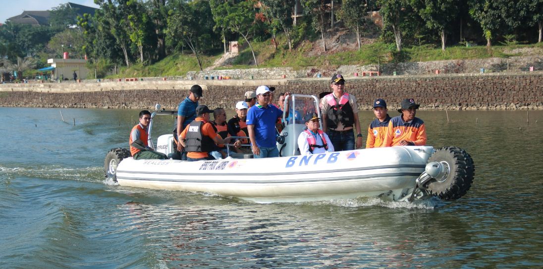 Fachrori Umar Tinjau Kondisi Danau Sipin, Jelang Kejurnas Dayung 23-28 Juli 2019
