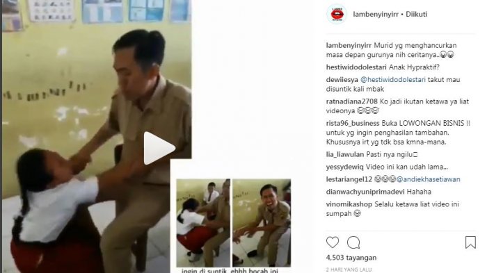 Berniat Tenangkan Siswi SD Saat Imunisasi, Guru Ini Menerima Hal yang Bikin Ngilu