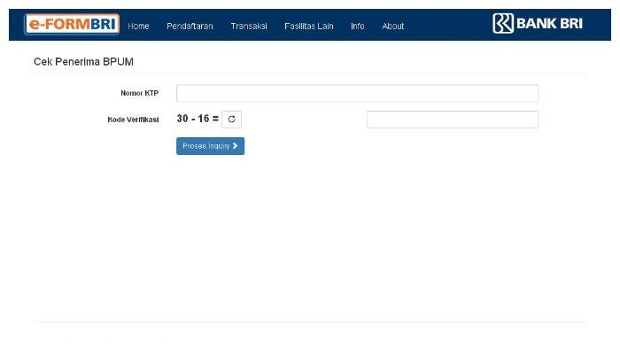 Cek Nama Kamu BLT UMKM BRI Rp 2,4 Juta, Login https://eform.bri.co.id/bpum Tahap 2 Sekarang