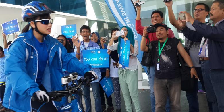 Haruka JKT48 Tunjukkin Kulit Hitamnya ke Fans, Bodo Amat