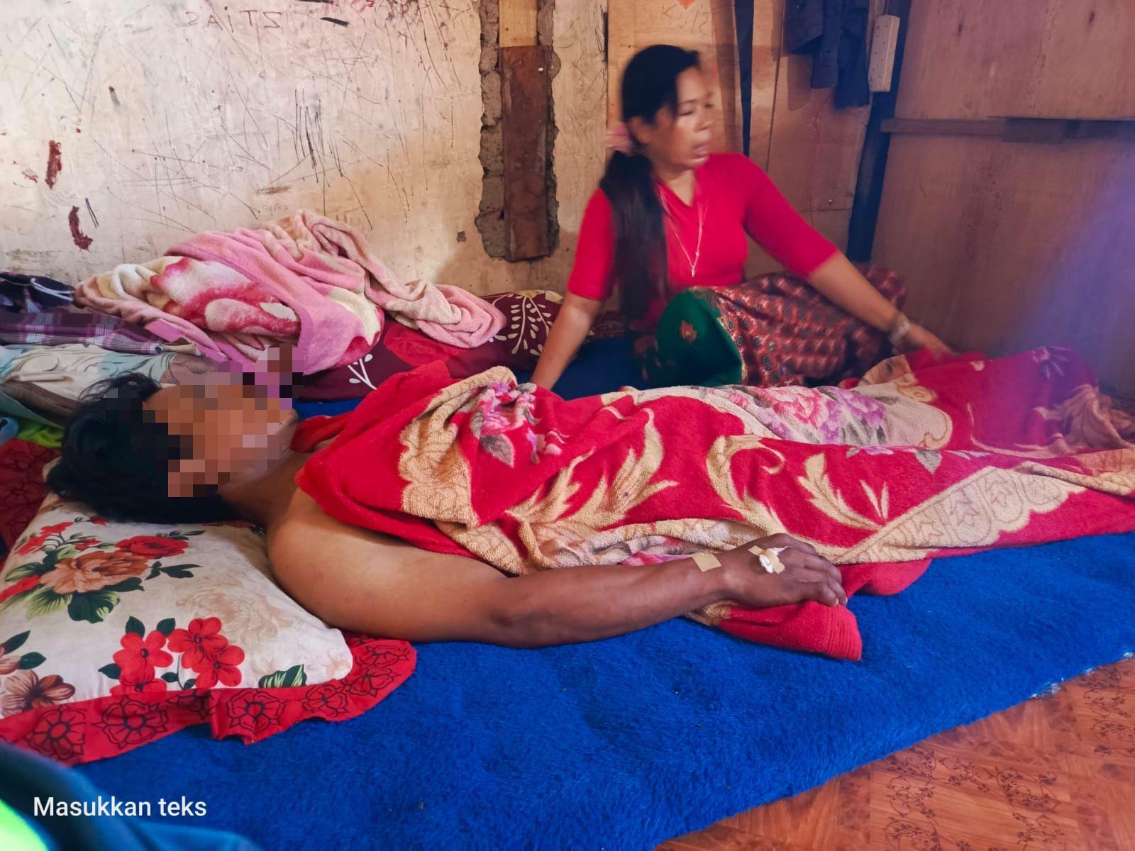 Tak Punya Biaya Berobat, Korban Setrum Listrik Pulang Paksa dari RSU dalam Keadaan Lumpuh