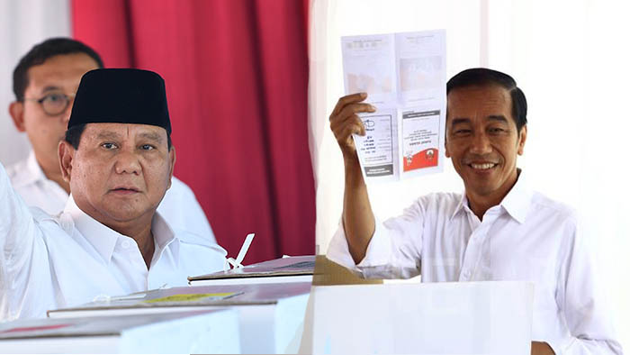 Hasil Real Count KPU Pilpres 2019 Jumat 26 April, Prabowo Unggul Telak di Sumbar, Jokowi Cuma Segini