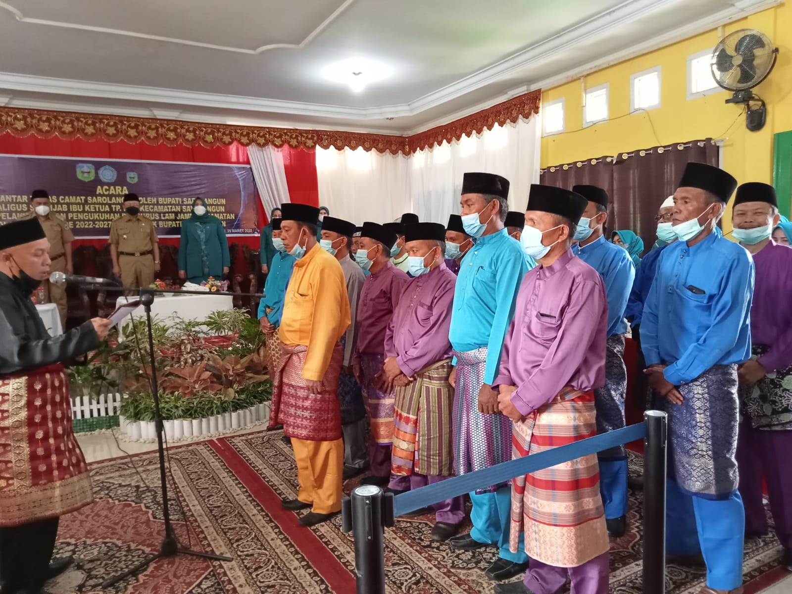 Helmi Lantik LAM Kecamatan Sarolangun Diapresiasi Berperan Aktif