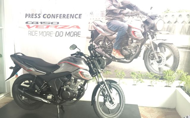 Honda CB150 Verza Diperkenalkan ke Wartawan di Jambi