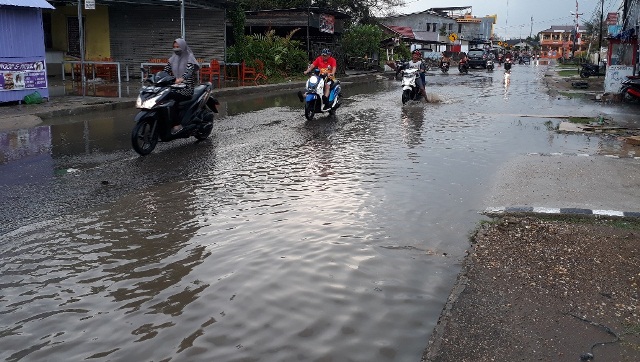 Cuaca Ekstrem di Tanjabtim, Puncak Musim Hujan Hingga Minggu Pertama Puasa