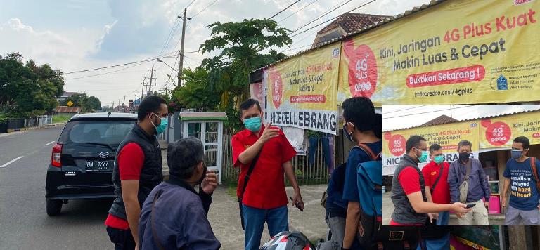 Warga Tahtul Yaman dan Tanjung Pasir Lancar Internetan Dengan Signal 4G Plus Kuat IM3 Ooredoo