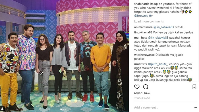 Unggah Foto Bareng, Netizen Sorot Posisi Shafa Harris yang Bersebelahan dengan Ayu Ting-Ting