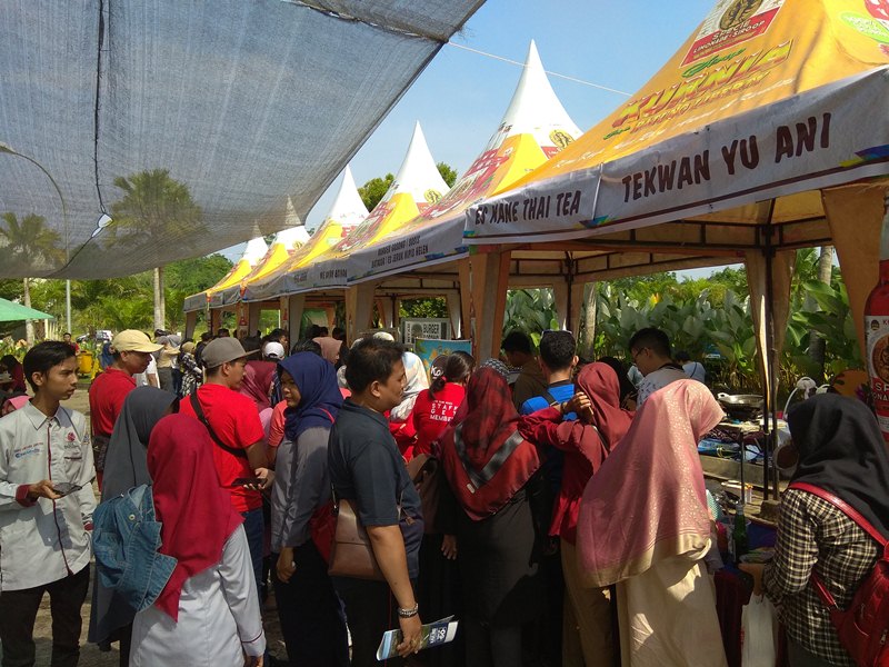 Investival 2018 di Ramaikan Stand Perbankan,Sekuritas dan Stand Jajanan