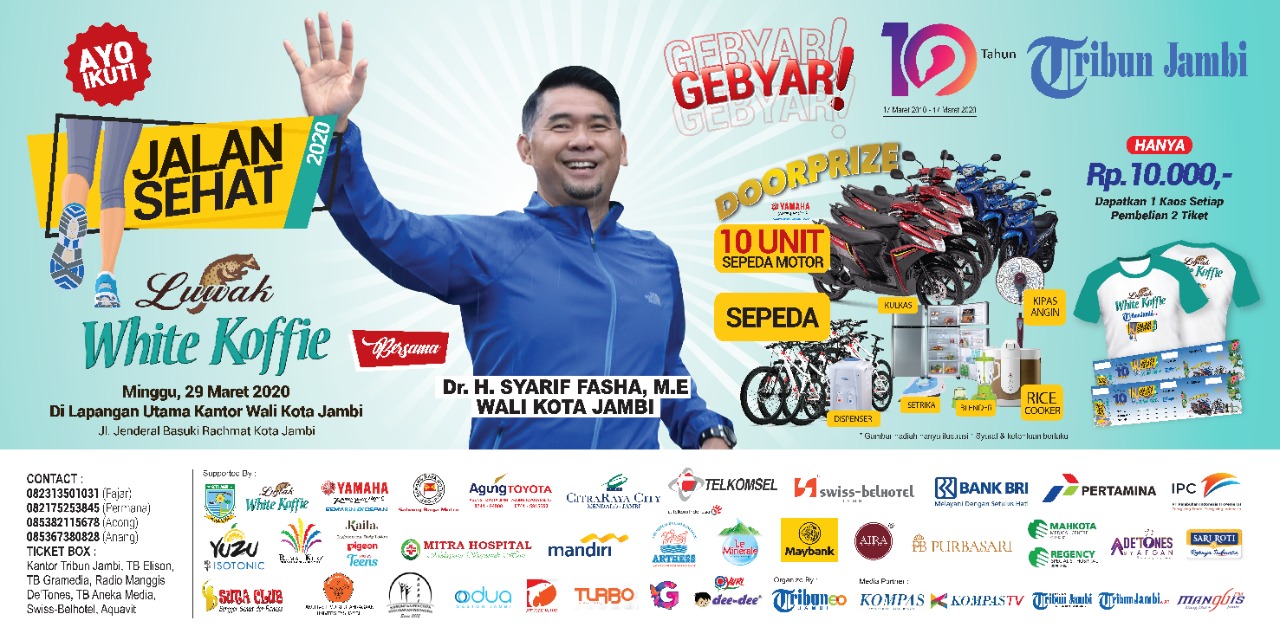 Rayakan Ulang Tahun Ke-10, Tribun Jambi Beri Undang Khusus untuk Relasi, Banyak Acara Menarik