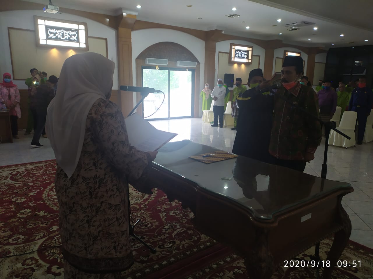 Jangning Resmi Menjabat Plt Sekda Muaro Jambi