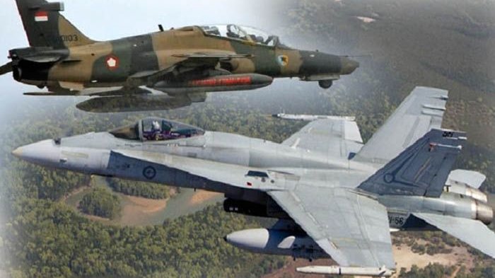 Kisah 'Perselisihan' Jet Tempur Hawk TNI AU dengan F-18 Australia di Langit Kupang