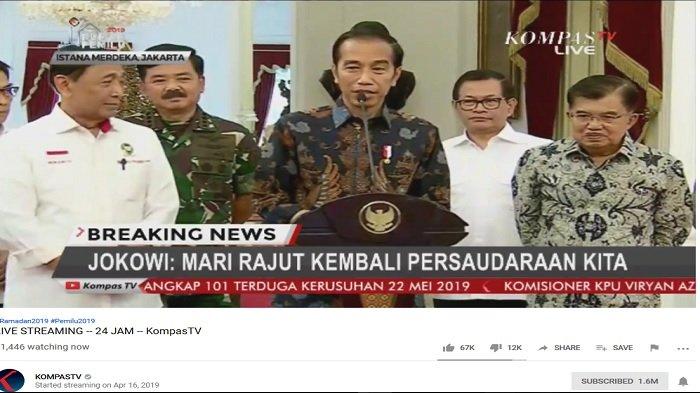 Tanggapi Aksi 22 Mei, Jokowi: Saya Tidak Memberikan Toleransi pada Siapapun, Terutama Perusuh