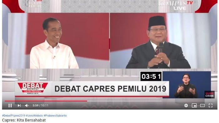 Jadwal Debat Kelima Pilpres 2019 Siaran Langsung TVOne, ANTV, Beritasatu TV dan NET TV