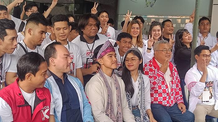 Ke Jambi, Kaesang Konsolidasi Dengan Relawan, Menangkan Prabowo Gibran
