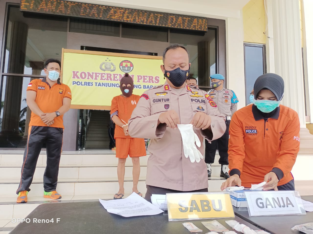 Hendak Transaksi di Kebun Sawit, Pengedar Sabu di Desa Penoban Diringkus Polres Tanjabbar