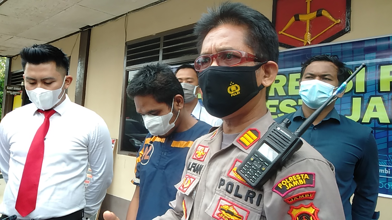 Tergiur Lihat Motor Mantan Bosnya, Mantan Sopir Ekspedisi Ini Diringkus Polsek Jambi Selatan