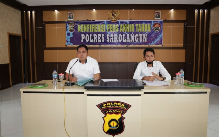 Polres Sarolangun 2021 akan Ungkap Nilai Satu Milyar Lebih Kasus Korupsi di Sarolangun