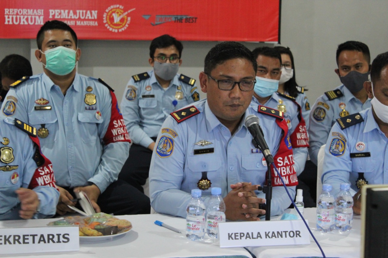 Kantor Imigrasi Kuala Tungkal Telah Melalui Desk Evaluation Pembangunan ZI Menuju WBK WBBM