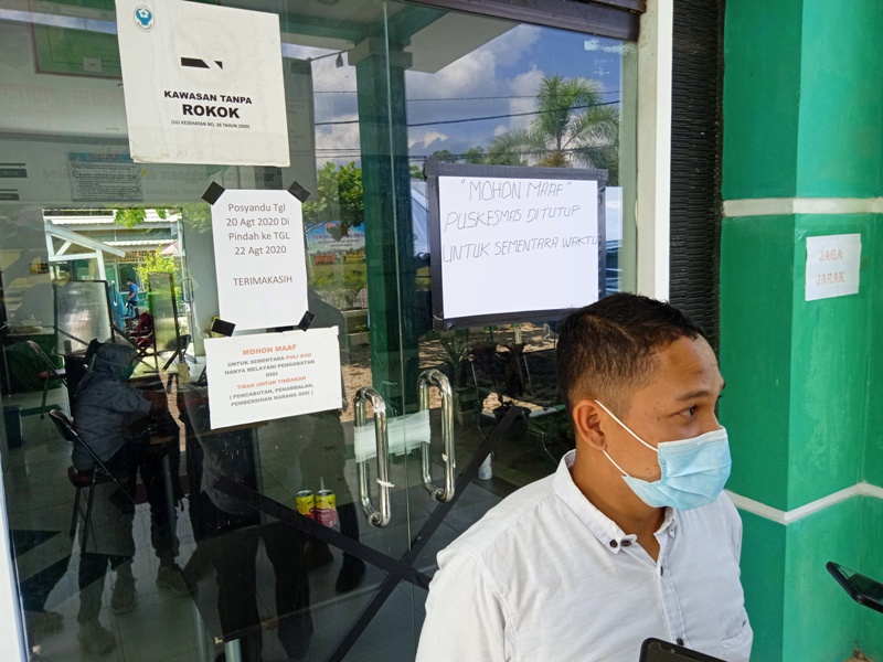 Lima Tenaga Medis Positif Covid-19, Puskesmas Singkut Tutup Sampai Waktu yang Belum Ditentukan