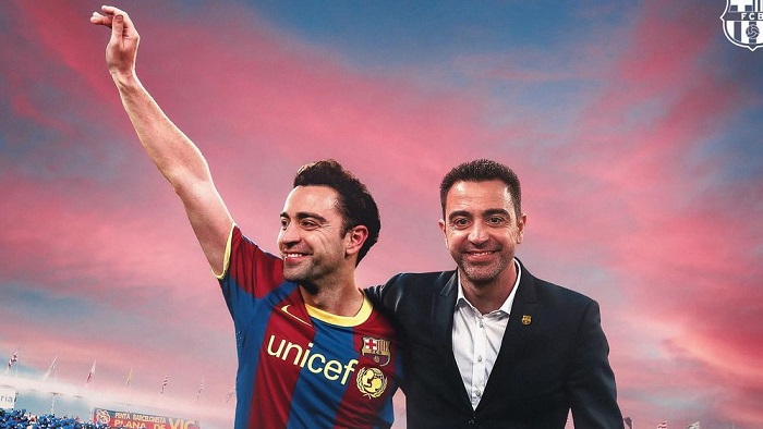 Xavi Hernandez Berikan Wejangan Untuk Anak Asuhnya Usai Latihan Perdana dengan Barcelona